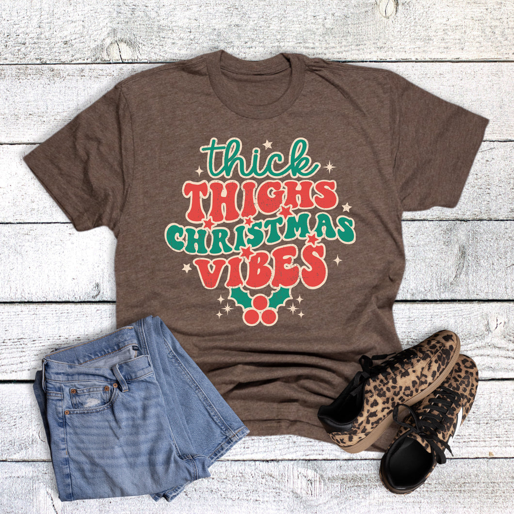 Thick Thighs Christmas Vibes
