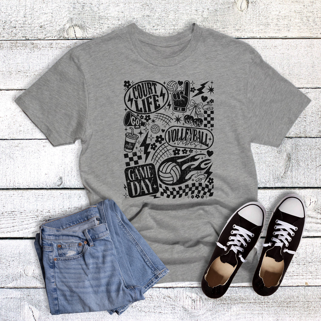 Volleyball Gameday Court Life