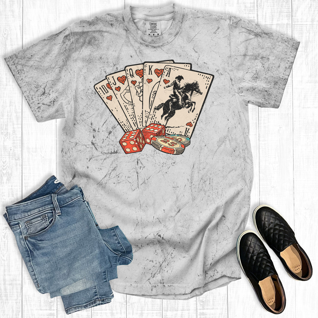 Western Cowboy Playing Cards Comfort Colors