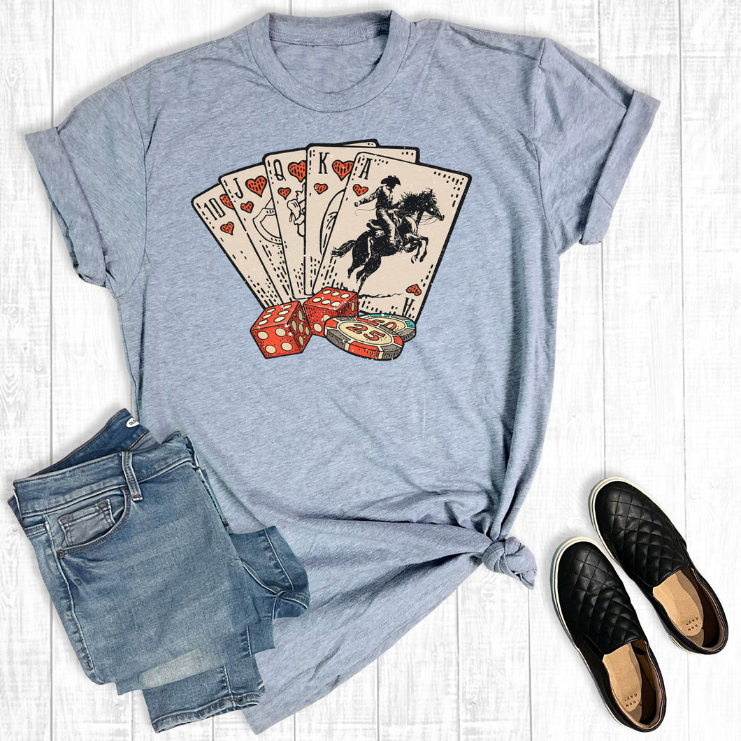 Western Cowboy Playing Cards