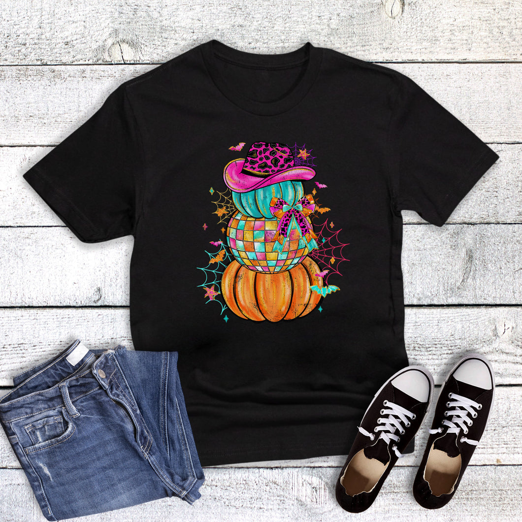 Western Disco Cowgirl Pumpkins