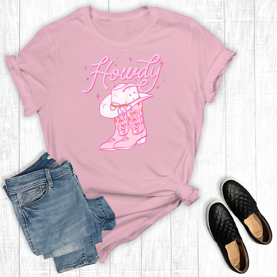 Western Howdy Cowgirl Boots