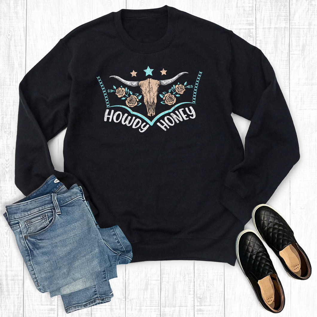 Western Howdy Honey Sweatshirt