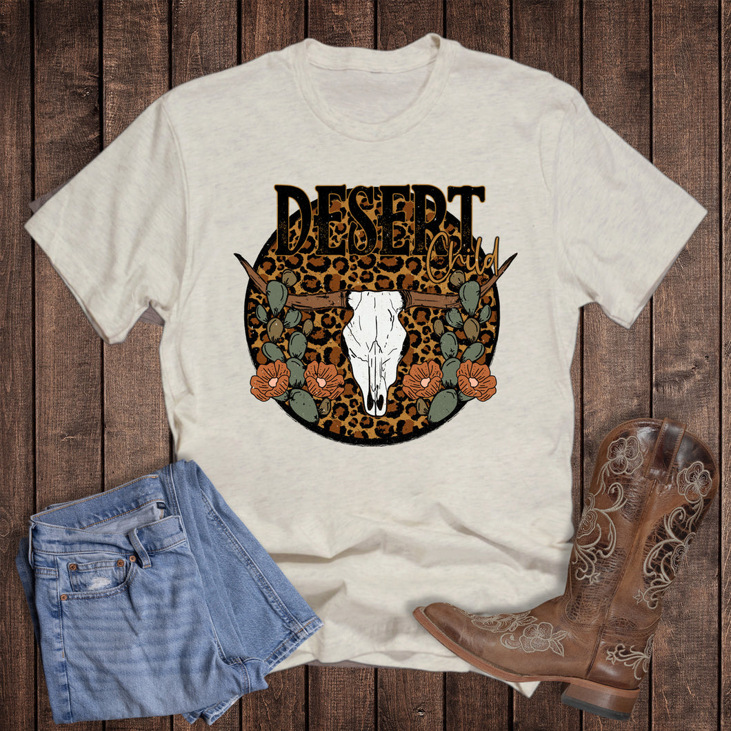 Western Leopard Cactus Desert Child