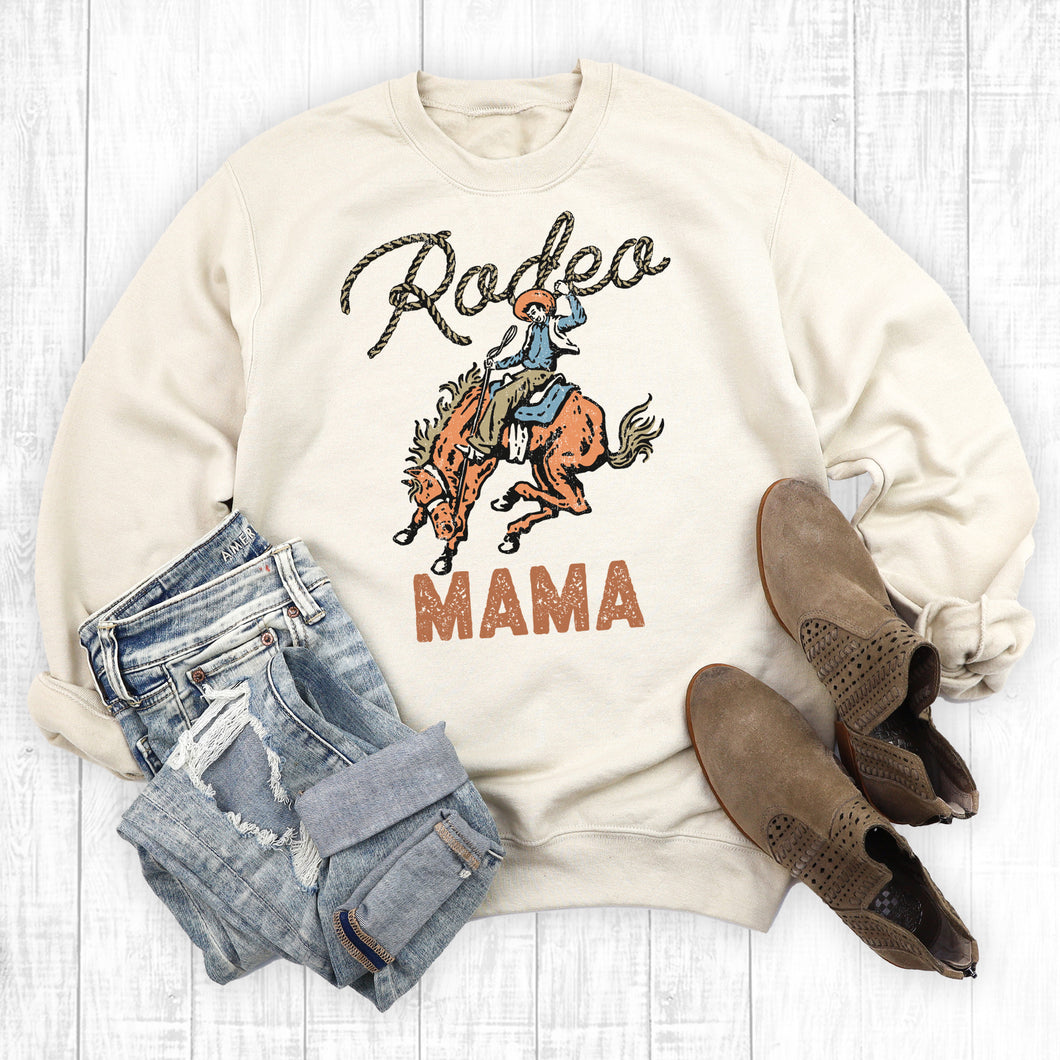 Western Rodeo Mama Sweatshirt