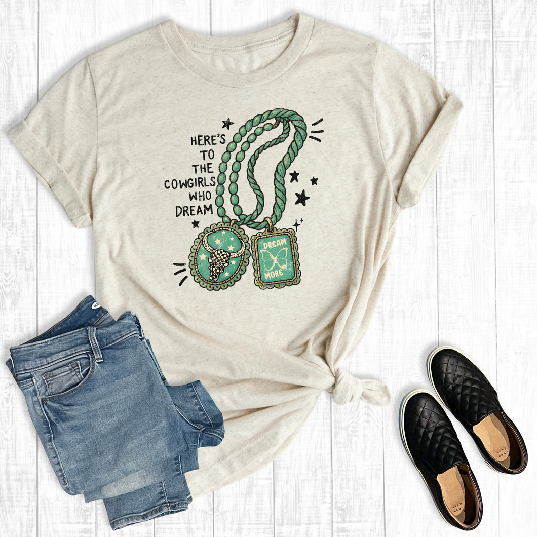 Western Turquoise Here's to the Cowgirls