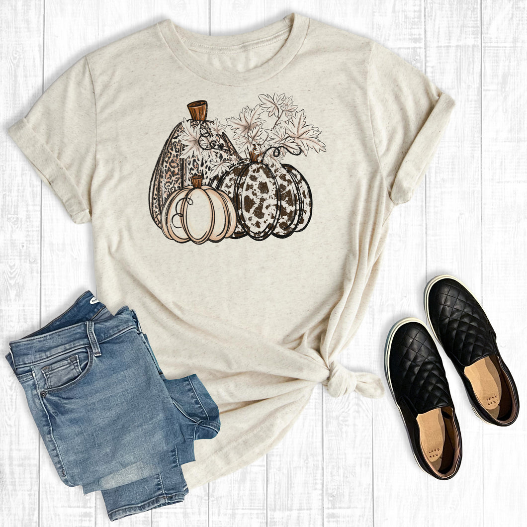 Animal Print Pumpkins