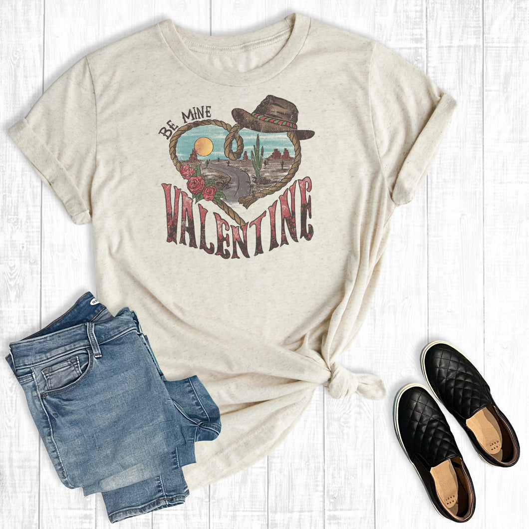 Be Mine Valentine Cowboy Heart