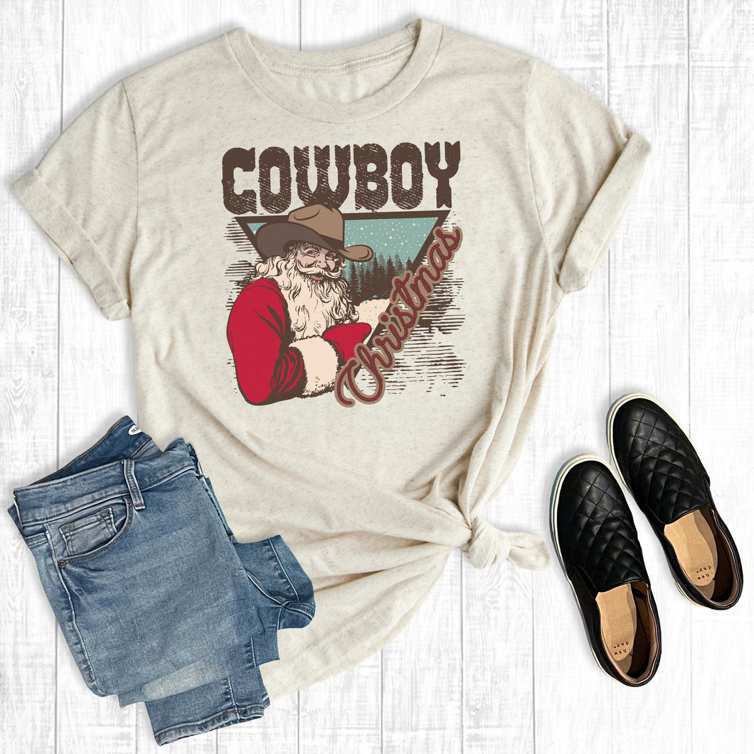 Cowboy Christmas Santa