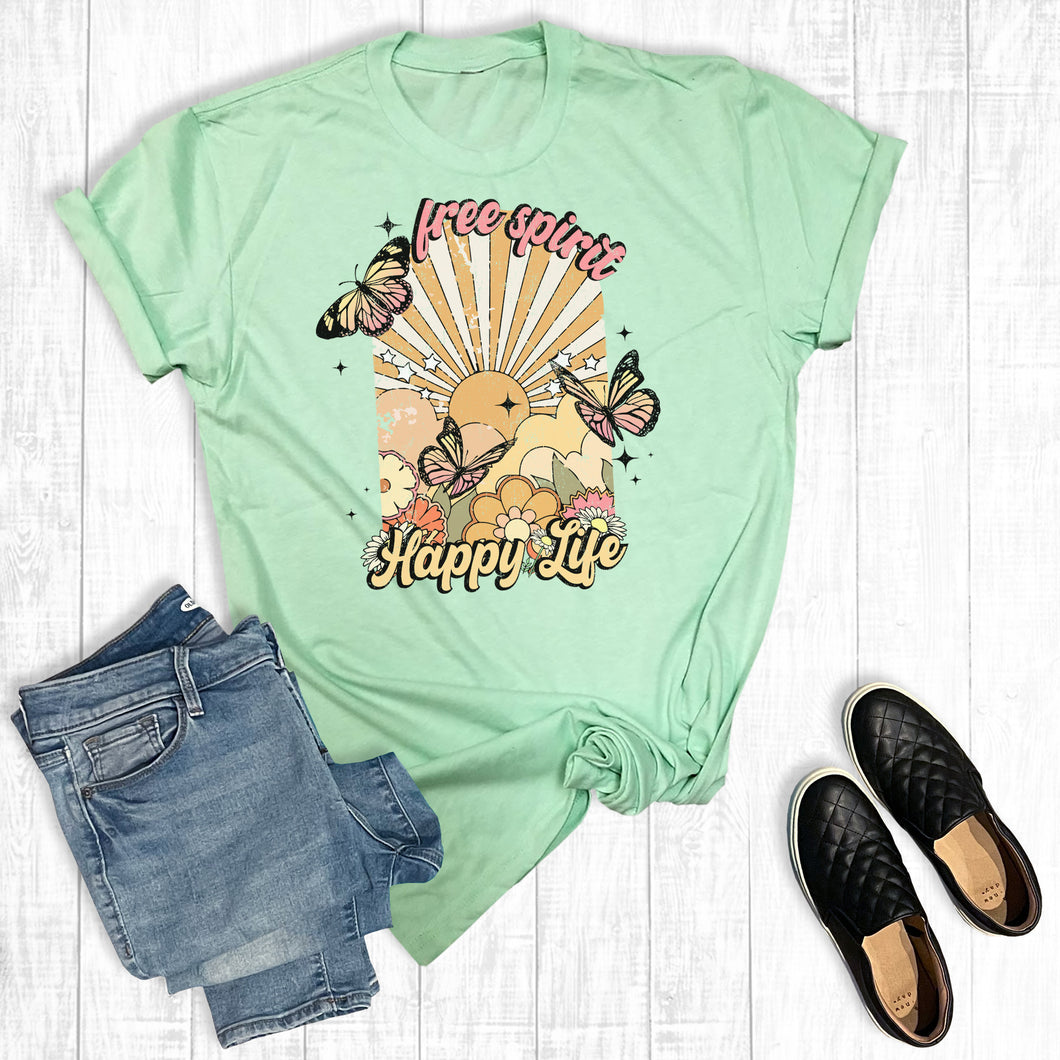 Free Spirit Happy Life