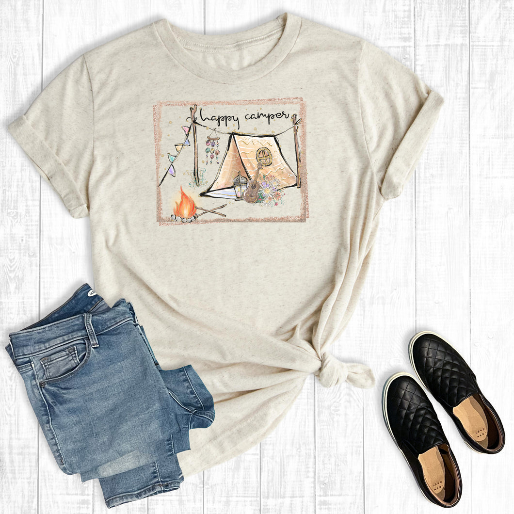 Happy Camper Boho Tent