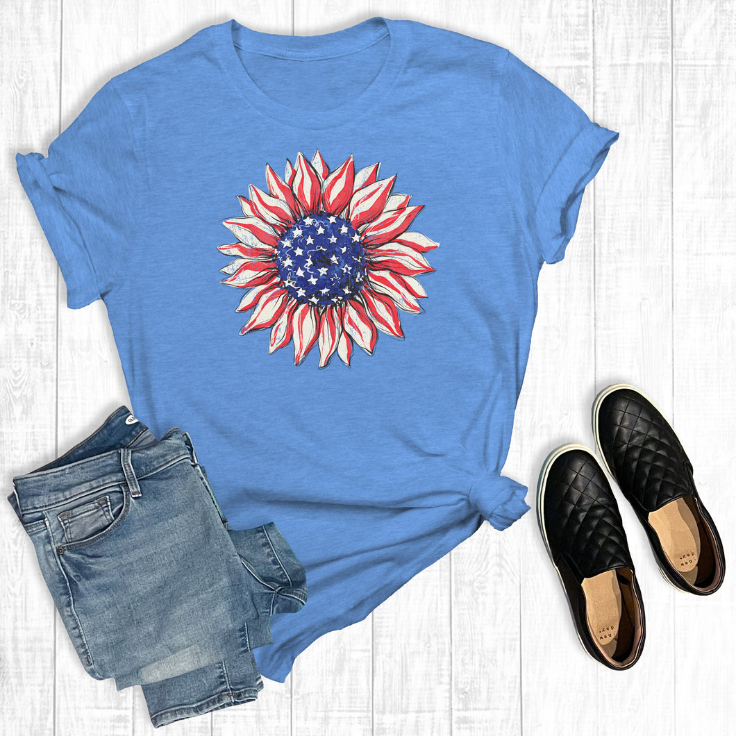 July 4th Sunflower