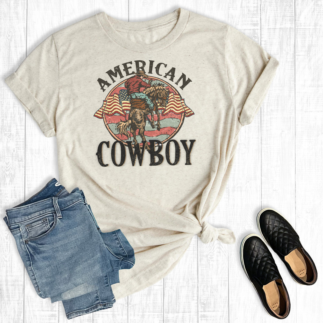 July 4th Western American Cowboy