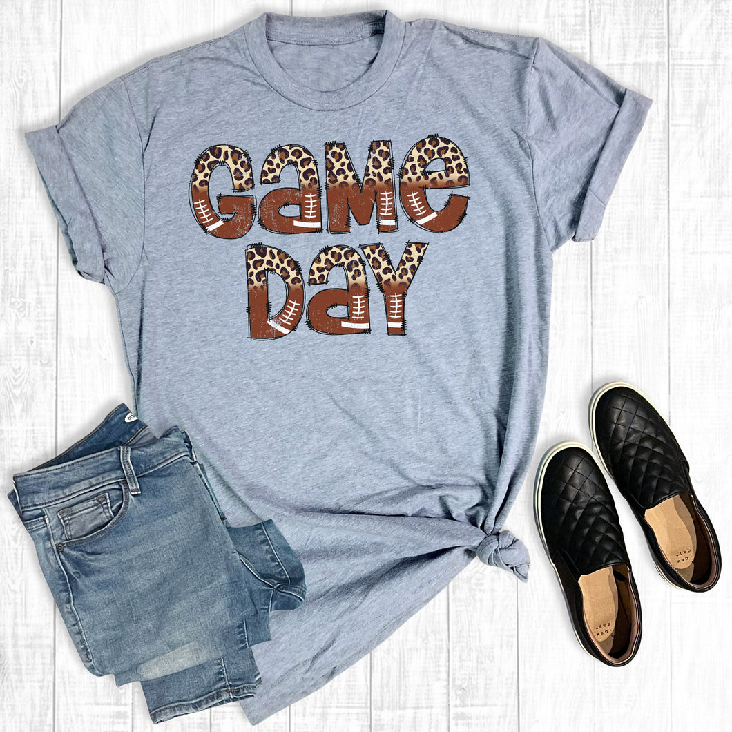 Leopard Game Day Football