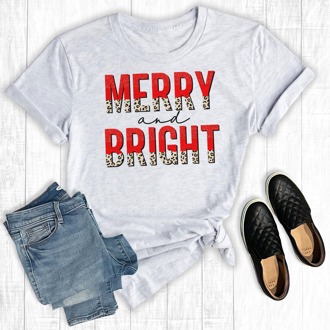 Leopard Glitter Merry And Bright