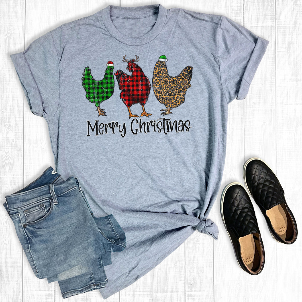 Merry Christmas Chickens
