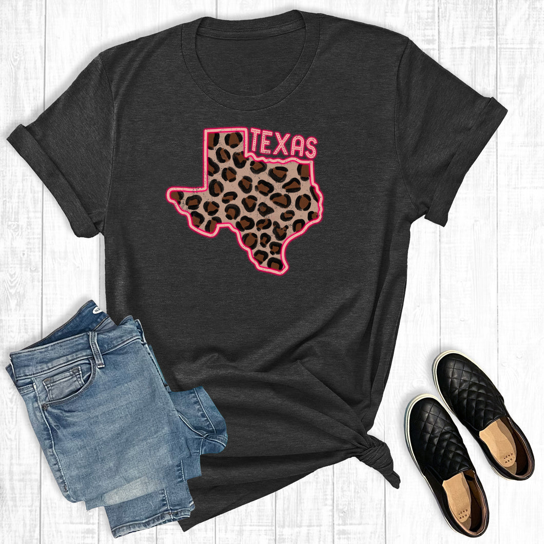 Neon Leopard Texas