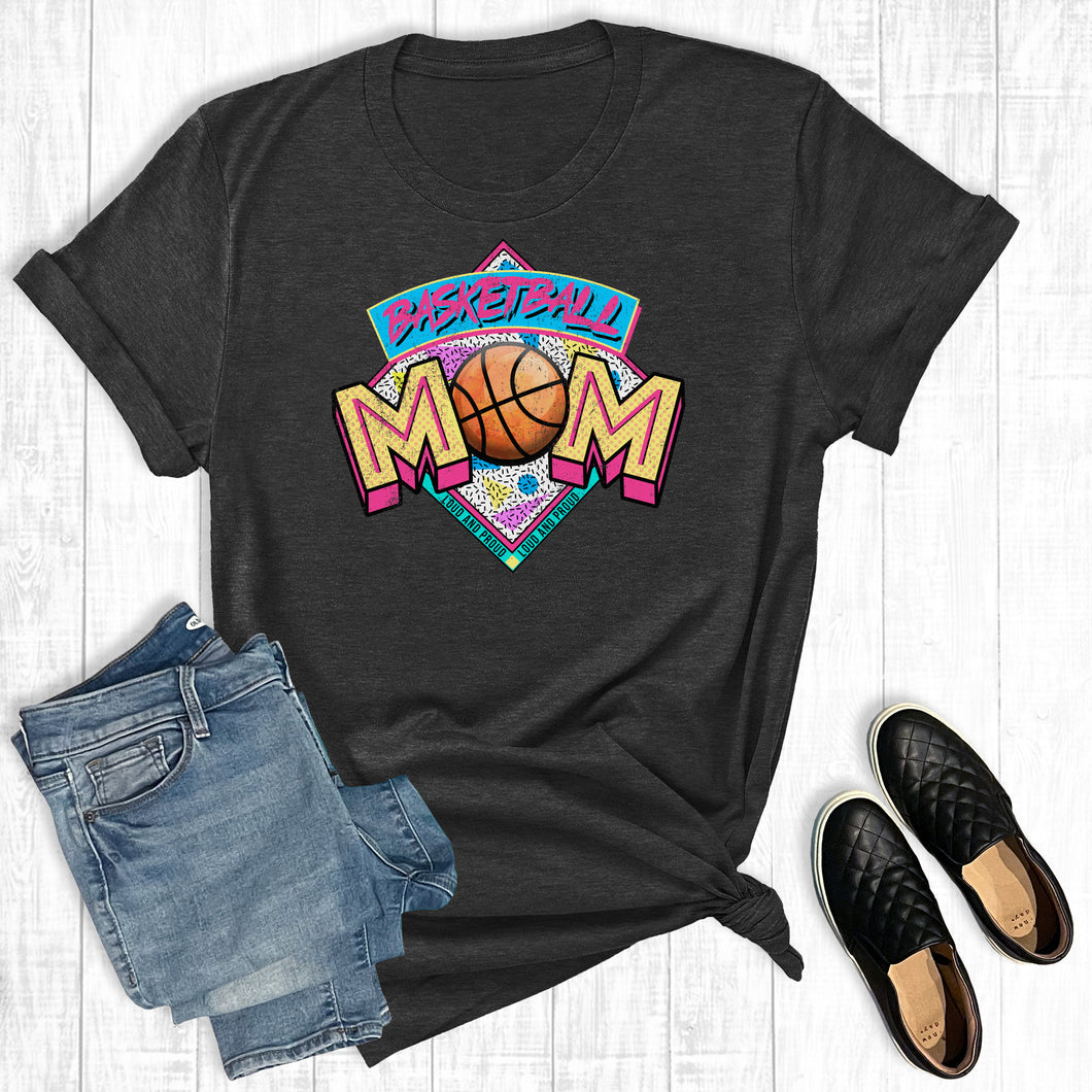 Retro Basketball Mom