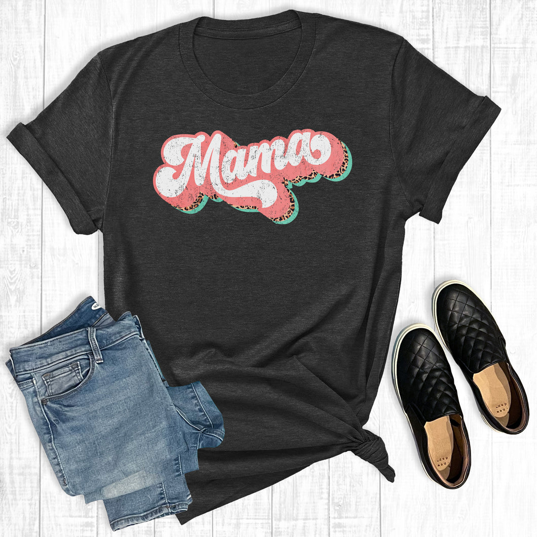Retro Leopard Mama