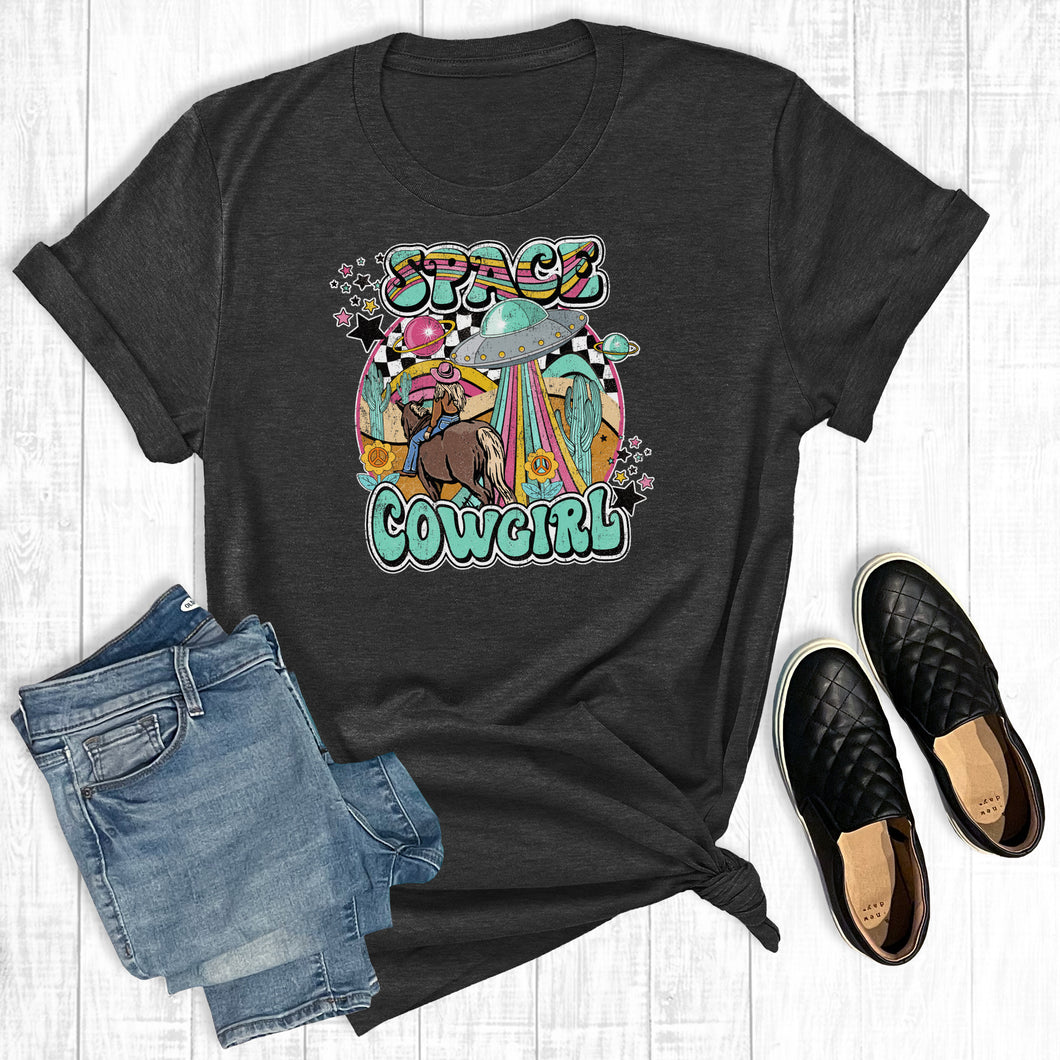 Retro Western Space Cowgirl
