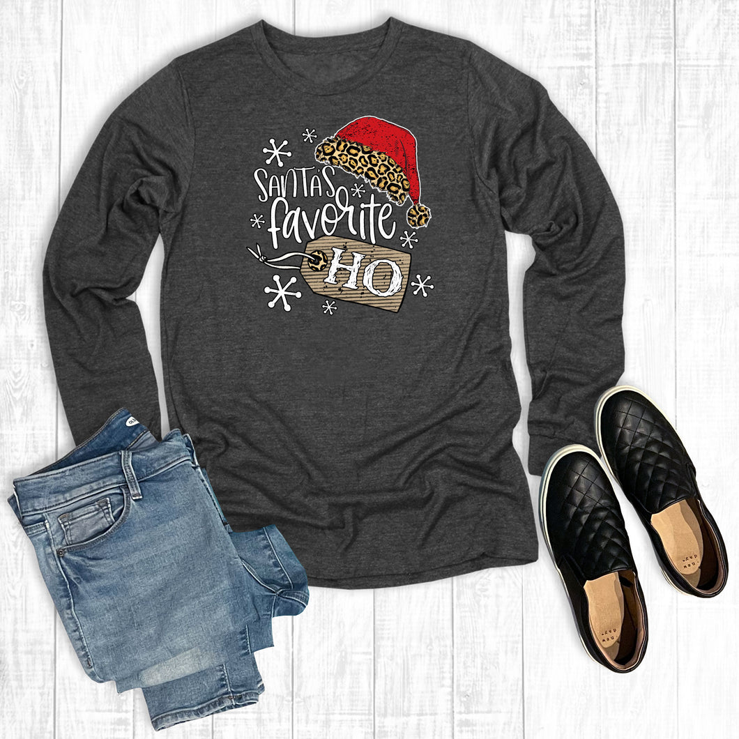 Santa's Favorite Ho Long Sleeve