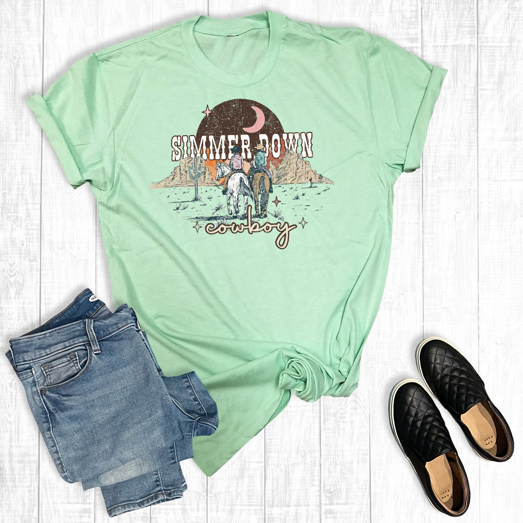 Simmer Down Western Cowboy