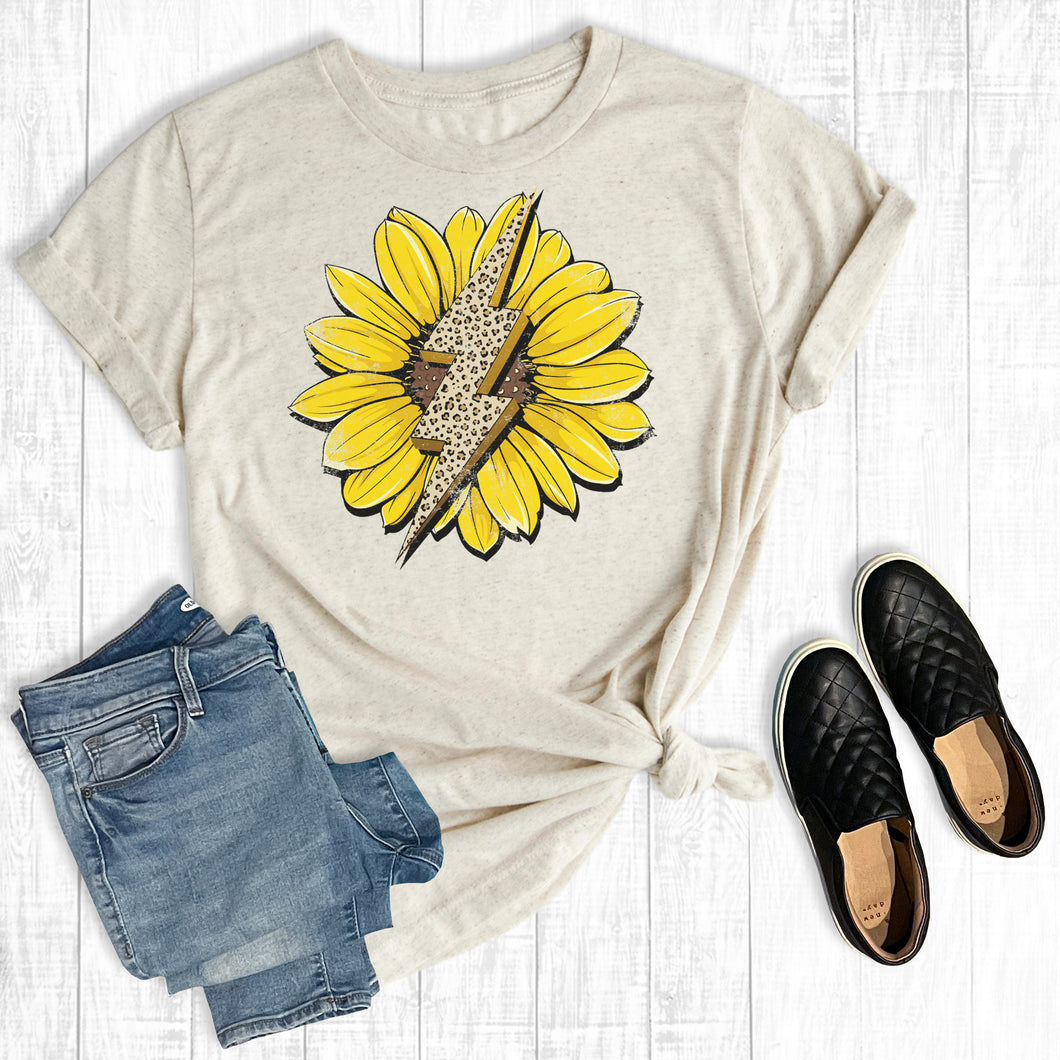 Sunflower Lightening Bolt