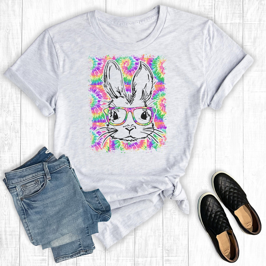 Tie Dye Bunny Glasses