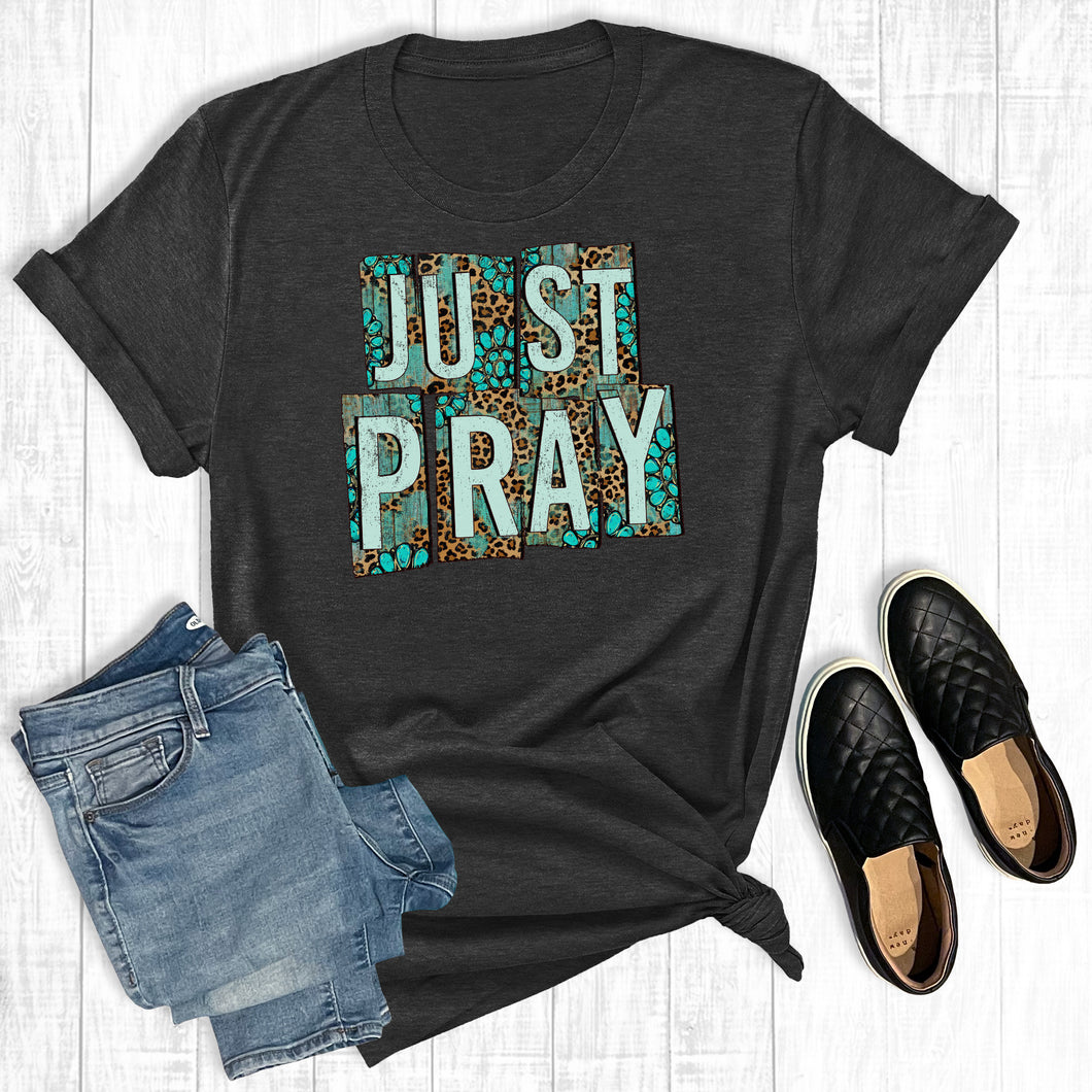 Turquoise Just Pray