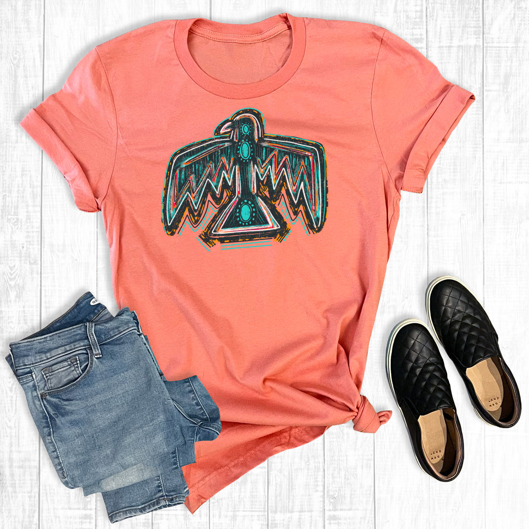 Turquoise Thunderbird