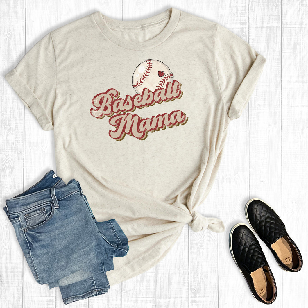 Vintage Baseball Mama