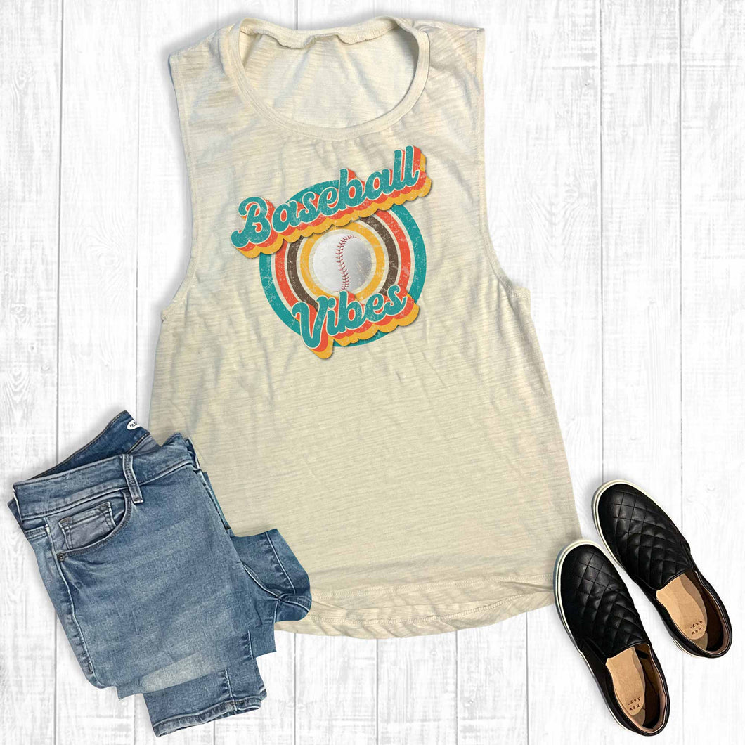 Vintage Baseball Vibes Tank