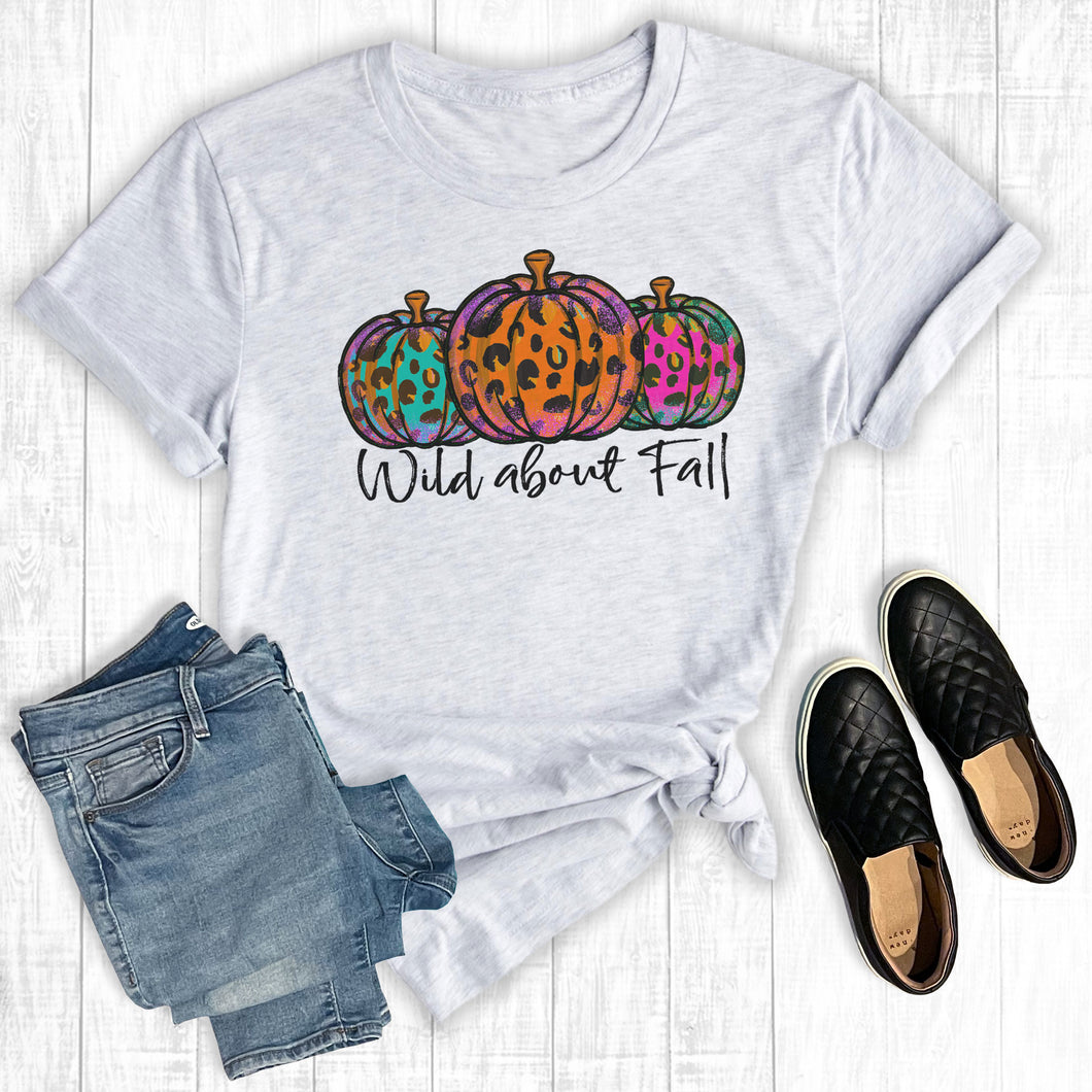 Wild About Fall Leopard Pumpkin Ash